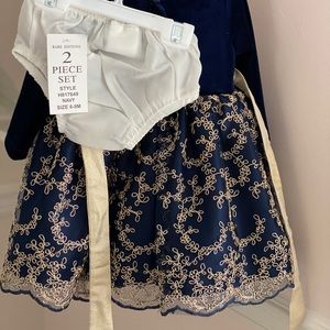 Rare Editions Infant Girls’ Holiday Dress